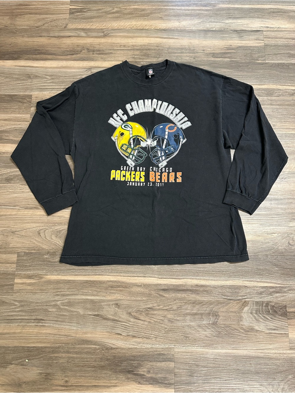 NFL Team Apparel NFC Championship Packers vs Bears 2011 Long Sleeve Shirt